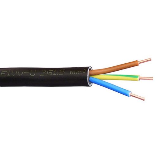Εικόνα της Καλώδιο E1VV-U (NYY) 3G1.5mm²