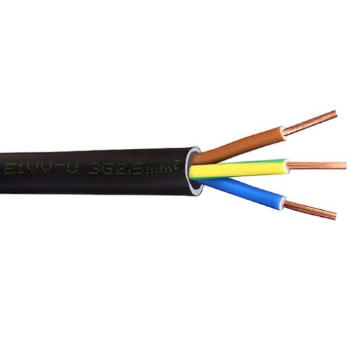 Εικόνα της Καλώδιο E1VV-U (NYY) 3G2.5mm²