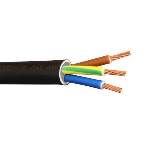 Εικόνα της Καλώδιο E1VV-R (NYY) 3G6mm²