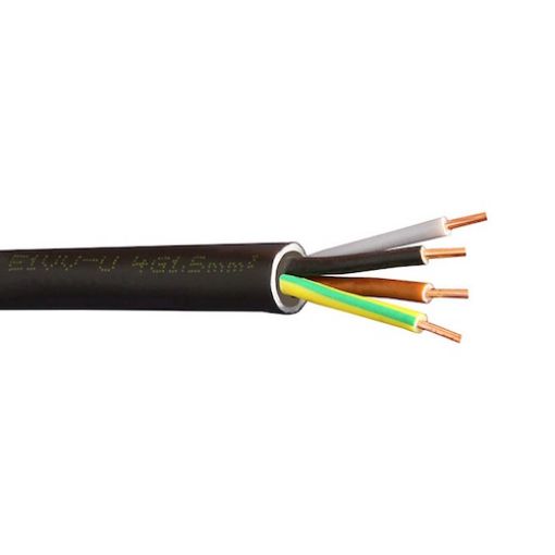 Εικόνα της Καλώδιο E1VV-U (NYY) 4G1.5mm²