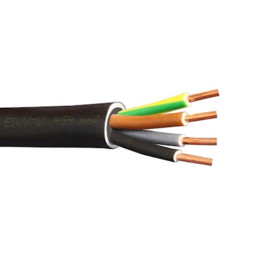 Εικόνα της Καλώδιο E1VV-U (NYY) 4G4mm² Στροφείο
