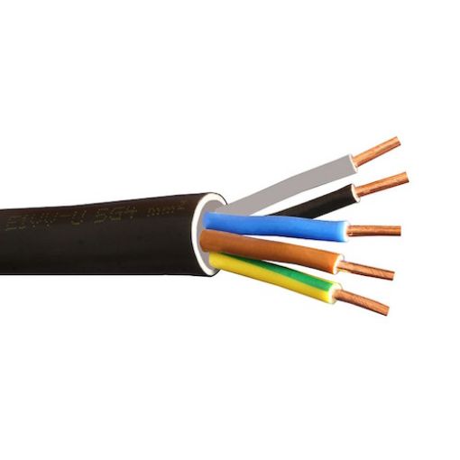 Εικόνα της Καλώδιο E1VV-U (NYY) 5G4mm² Στροφείο