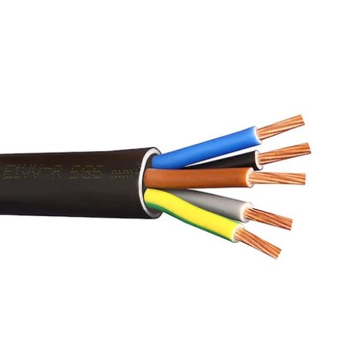 Εικόνα της Καλώδιο E1VV-R (NYY) 5G6mm² Στροφείο