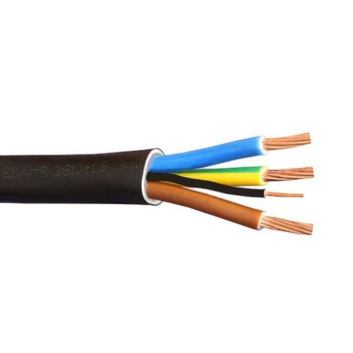 Εικόνα της Καλώδιο E1VV-R (NYY) 5G10+1.5mm² Στροφείο