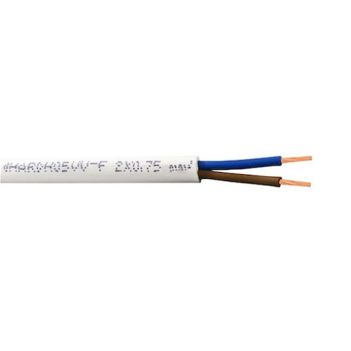 Εικόνα της Καλώδιο Εύκαμπτο H05VV-F (NYLHY) 2x0.75mm²