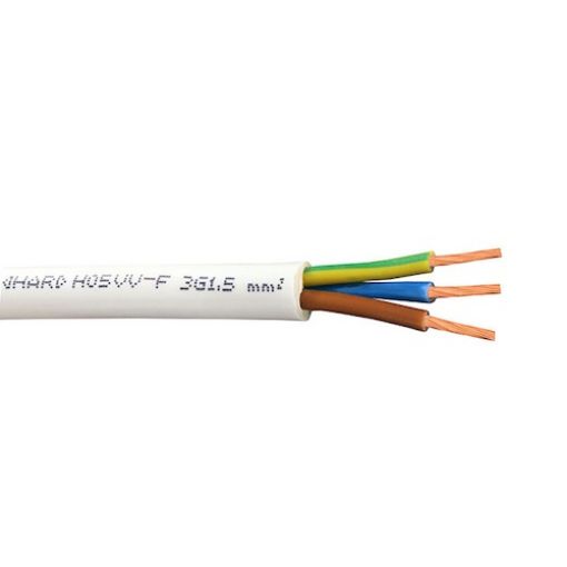 Εικόνα της Καλώδιο Εύκαμπτο H05VV-F (ΝΥΜΗΥ) 3G1.5mm²