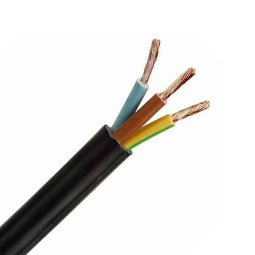 Εικόνα της Καλώδιο Εύκαμπτο H05VV-F (ΝΥΜΗΥ) 3G2.5 Μαύρο