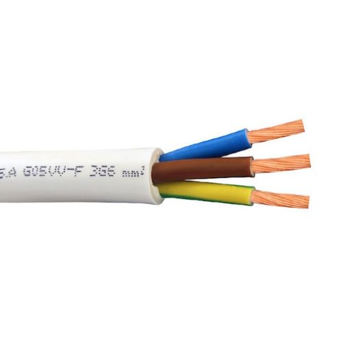 Εικόνα της Καλώδιο Εύκαμπτο G05VV-F (ΝΥΜΗΥ) 3G6mm²