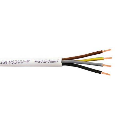 Εικόνα της Καλώδιο Εύκαμπτο H05VV-F (NYLHY) 4G0.75mm²