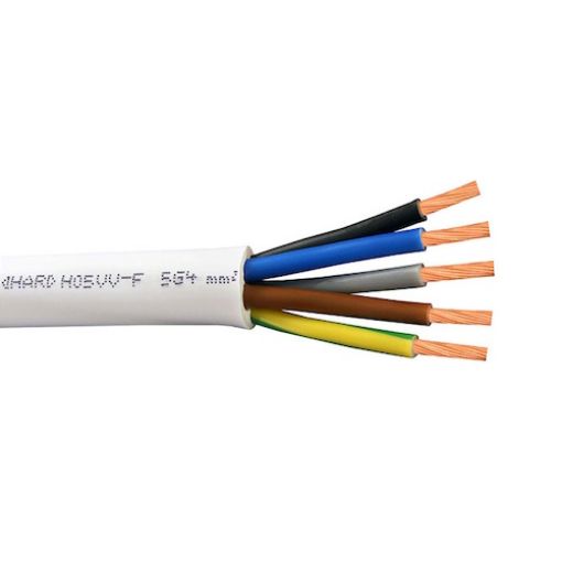 Εικόνα της Καλώδιο Εύκαμπτο H05VV-F (NYMHY) 5G2.5mm²