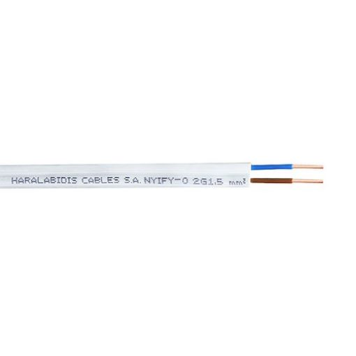 Εικόνα της Καλώδιο NYIFY-O 2x1.5mm²