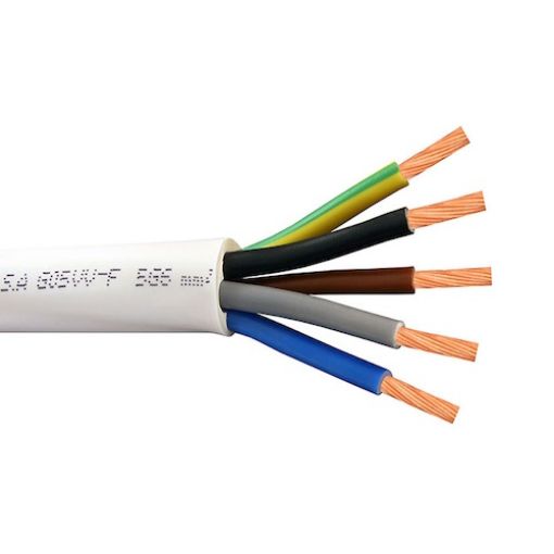 Εικόνα της Καλώδιο Εύκαμπτο G05VV-F (NYMHY) 5G6mm² Στροφείο