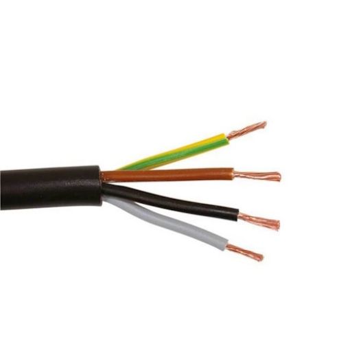 Εικόνα της Καλώδιο Εύκαμπτο H03VV-F (NYLHY) 4G0.75mm² Μαύρο