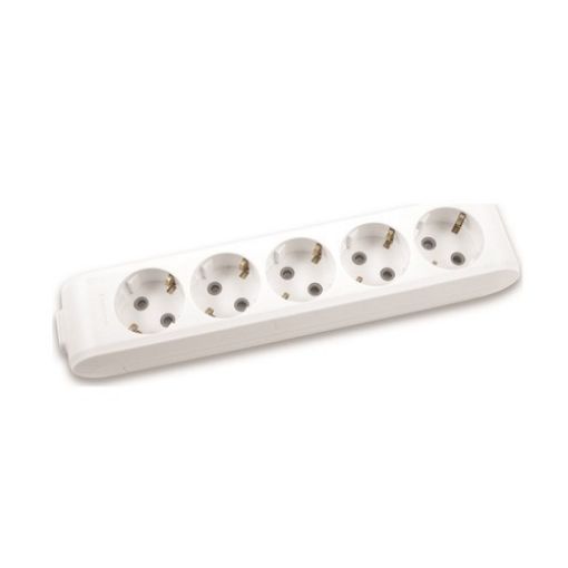 Picture of WLTB04502WH 5 Socket Power Strip without Cable White