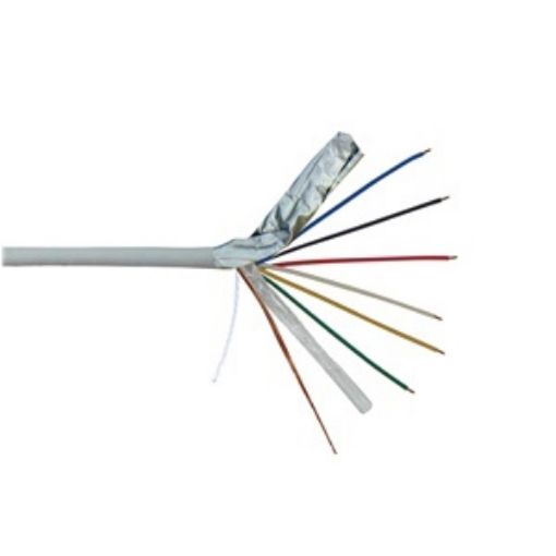 Εικόνα της Καλώδιο Συναγερμού 6x0.22mm² Χαλκού με Φύλλο Αλουμινίου SOF