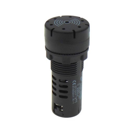 Picture of Buzzer Φ22 Panel 24VAC/DC 80dB Black AD22-22MFD XND