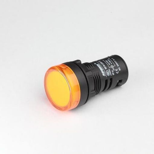 Εικόνα της Ενδεικτική Λυχνία Φ22 Κίτρινη 230VAC LED AD22-22Y