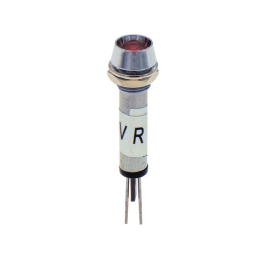 Picture of Indicator Light Φ6 Red 230VAC/DC LED AD22C-6T XND