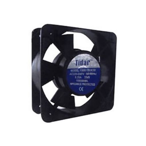 Εικόνα της Ανεμιστήρας 150x150x50mm 230VAC με Ρουλεμάν και Καλώδιο RQA15050-HBL2