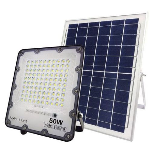 Picture of Προβολέας Ηλιακός LED SMD 50W 6500K 5000lm Λευκός