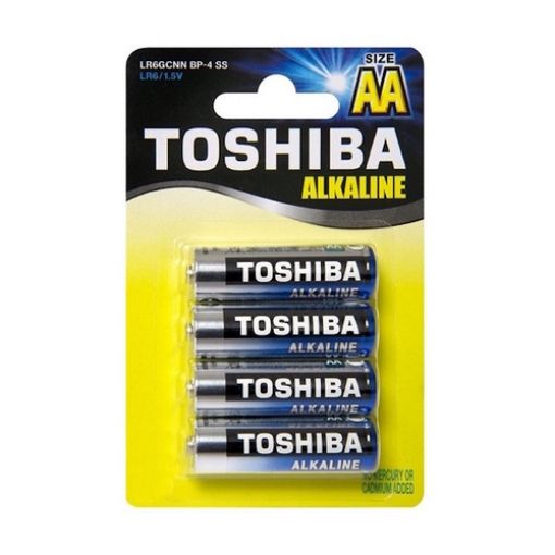Picture of Alkaline Batteries AA 1.5V (4pcs) LR6GCP BP-4