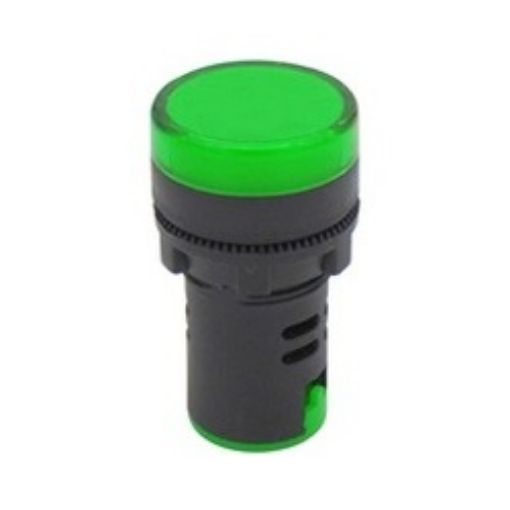 Picture of Indicator Light Φ22 Green 12VAC/DC LED AD22-22DS KND