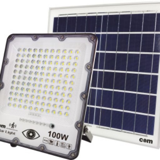 Picture of Προβολέας Ηλιακός LED SMD 100W 6500K 20000lm Λευκός