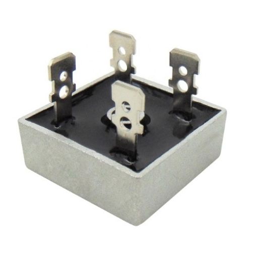 Picture of Square Metal Bridge 35A/100V KBPC3501