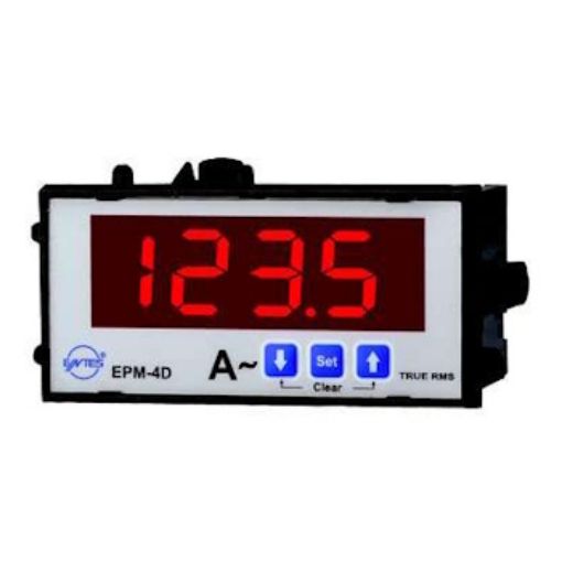 Picture of EPM-4D-48 Digital Ammeter W96xH48mm /5A AC Through Voltage Transducer