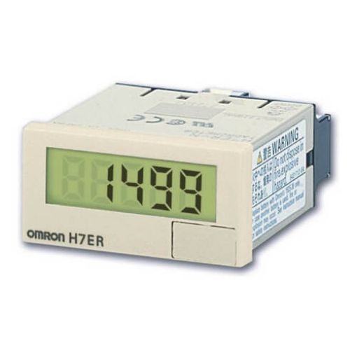 Picture of H7ER-NV1 Tachometer with battery 48x24mm