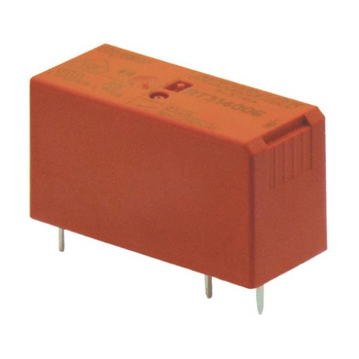Picture of RT114024 24VDC Microrelay 5 Feet Printed 1C/O 12A TYC