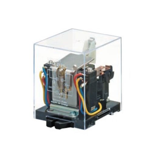 Picture of G4Q-212S 110VAC Ratchet Relay 2C/O 5A 8 circular legs