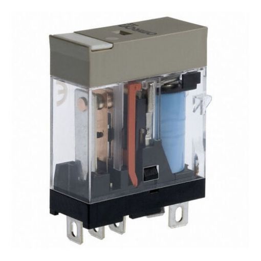 Picture of G2R-1-SN 12VDC Microrelay 5 Legs 1C/O 10A with Led