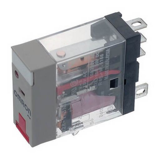 Picture of G2R-1-SNI 24VAC Microrelay 5 Pins 1C/O 10A with Led+Test Button