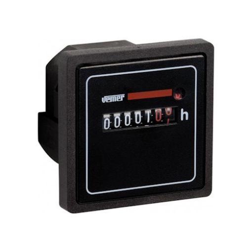 Picture of HMS-320 Hourmeter 48x48mm 230VAC Analog VEMER