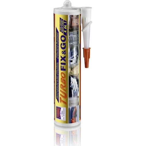 Εικόνα της Κόλλα Σφραγιστική Λευκή FIX & GO 290ml