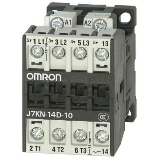 Picture of J7KN-14-10 230VAC Power Relay 3P 5.5kW 1NO