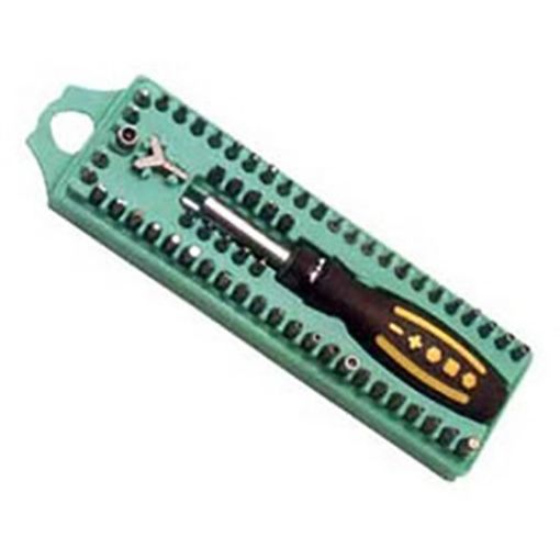 Picture of Ratchet Screwdriver Set with Replacement Bits (62 Pieces in 1) SD-205