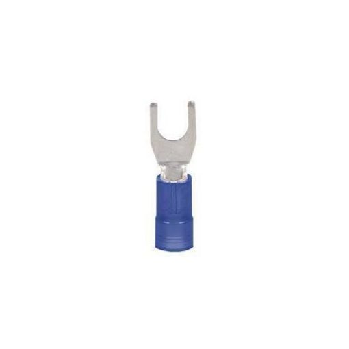 Picture of Terminals Fork 16mm² Φ6mm with insulation Blue KWI 16/6