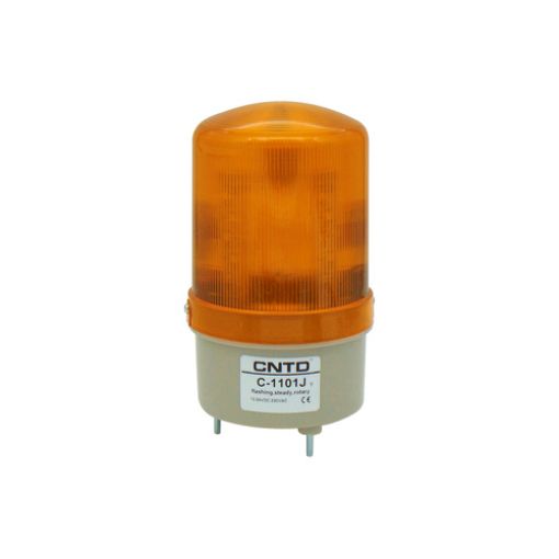 Εικόνα της Φαροσειρήνα LED Κίτρινη 12/24VDC&230VAC 155x85mm Multifunction C-1101J CNTD
