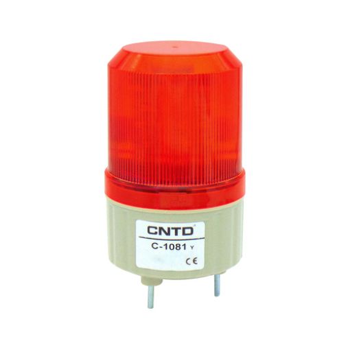 Εικόνα της Φάρος LED Κόκκινος 24VDC 160x85mm Περιστροφικός C-1101 CNTD