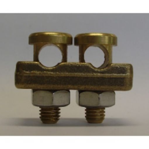 Picture of Double Conductor Clamp Φ8 50mm² Copper Alloy 6225204-71