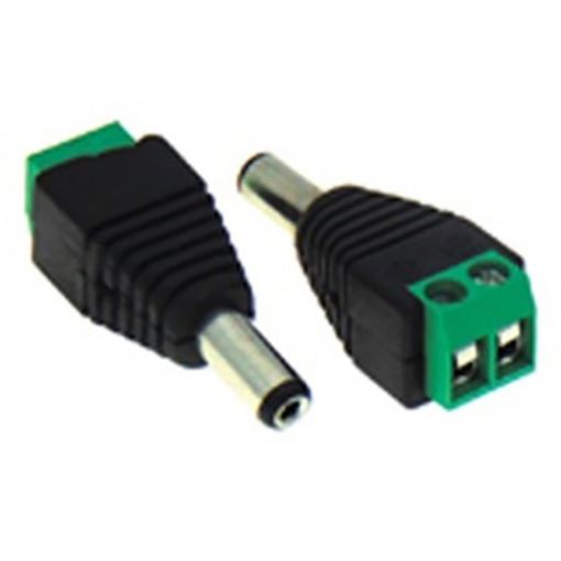 Picture of DC Adaptor from Female 5.5/2.1mm to Terminal 2P DY3801A VIC BAG OWI