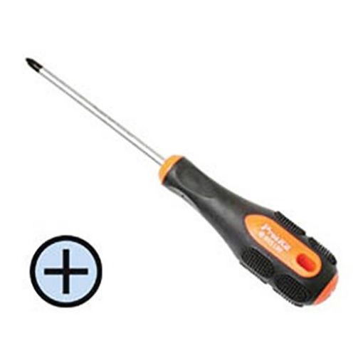 Picture of Magnetic Screwdriver (+) PH2x100mm Ergonomic SD-207B