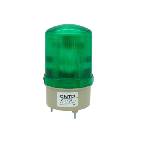 Εικόνα της Φαροσειρήνα LED Πράσινη 24VDC&230VAC 155x85mm Multifunction C-1101J CNTD