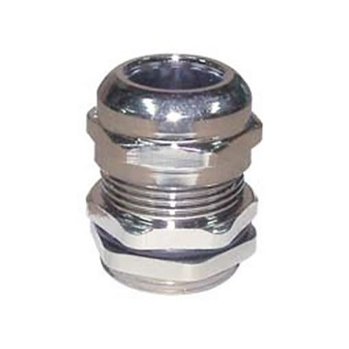 Εικόνα της Στυπιοθλίπτης Μεταλλικός PG16 (10-14mm) με Φλάντζα και Παξιμάδι CHS