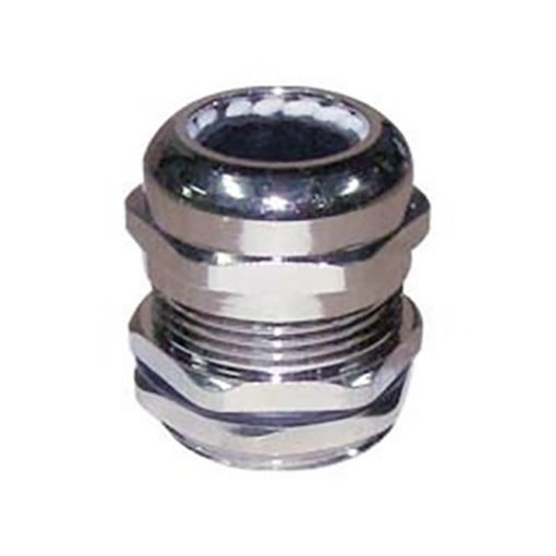 Εικόνα της Στυπιοθλίπτης Μεταλλικός PG21 (13-18mm) με Φλάντζα και Παξιμάδι CHS