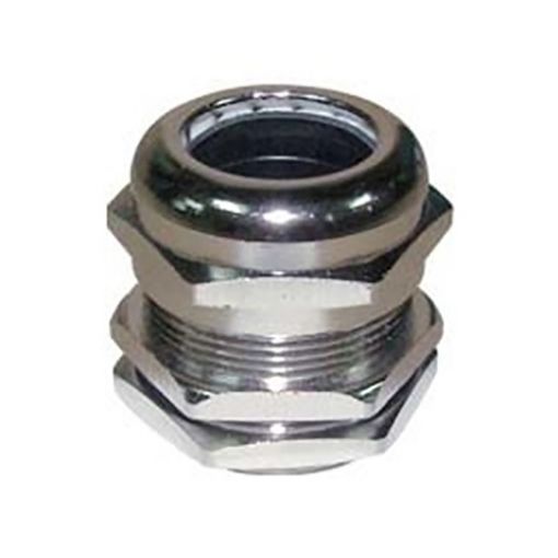 Εικόνα της Στυπιοθλίπτης Μεταλλικός PG29 (18-25mm) με Φλάντζα και Παξιμάδι CHS