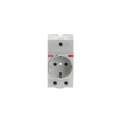 Picture of M1173 Socket (Socket) Schuko Rail 16A