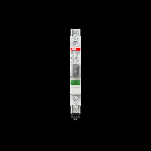 Εικόνα της E217-16-10D Μπουτόν Ράγας με LED Πράσινο 1NO